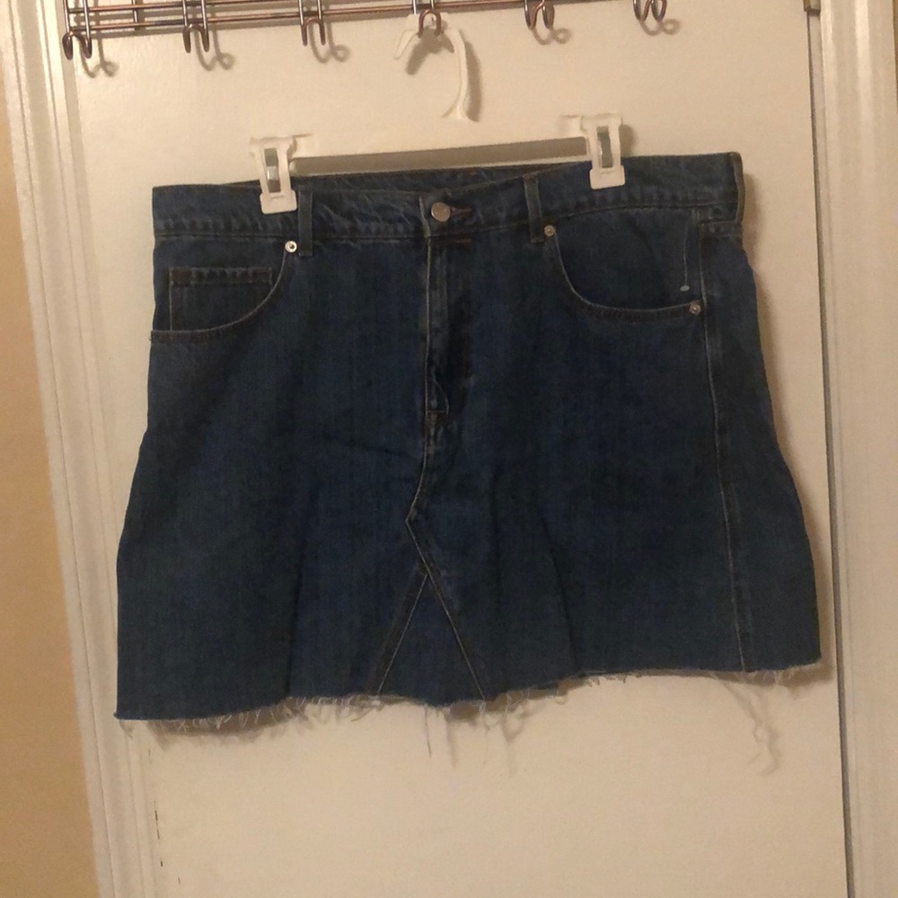 Old Navy Denim Mini Skirt Size 16